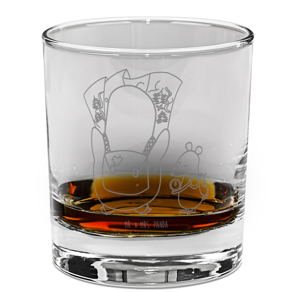 Whiskey Glas Pinguin & Maus Wanderer Whiskeylgas, Whiskey Glas, Whiskey Glas mit Gravur, Whiskeyglas mit Spruch, Whiskey Glas mit Sprüchen, Whiskygläser, Whisky Gläser, Whiskey Tumbler, Whiskyglas mit Gravur, Gravur Whiskyglas, Edle Whiskygläser, Pinguin, Pinguine, Abenteurer, Abenteuer, Roadtrip, Ausflug, Wanderlust, wandern