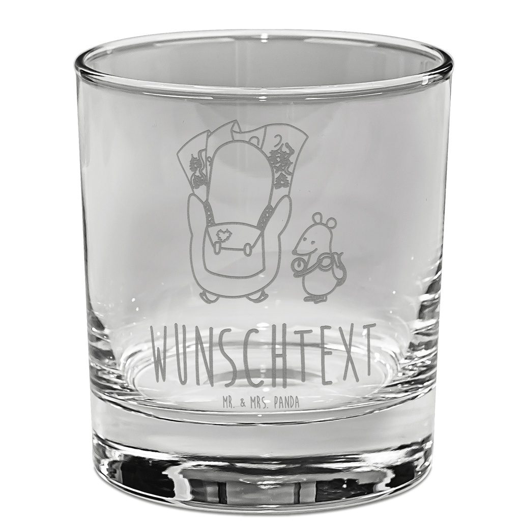 Personalisiertes Whiskey Glas Pinguin & Maus Wanderer Whiskeylgas, Whiskey Glas, Whiskey Glas mit Gravur, Whiskeyglas mit Spruch, Whiskey Glas mit Sprüchen, Pinguin, Pinguine, Abenteurer, Abenteuer, Roadtrip, Ausflug, Wanderlust, wandern