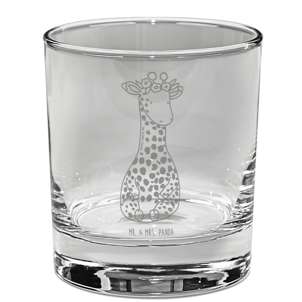 Whiskey Glas Giraffe Blumenkranz Whiskeylgas, Whiskey Glas, Whiskey Glas mit Gravur, Whiskeyglas mit Spruch, Whiskey Glas mit Sprüchen, Whiskygläser, Whisky Gläser, Whiskey Tumbler, Whiskyglas mit Gravur, Gravur Whiskyglas, Edle Whiskygläser, Afrika, Wildtiere, Giraffe, Blumenkranz, Abenteurer, Selbstliebe, Freundin