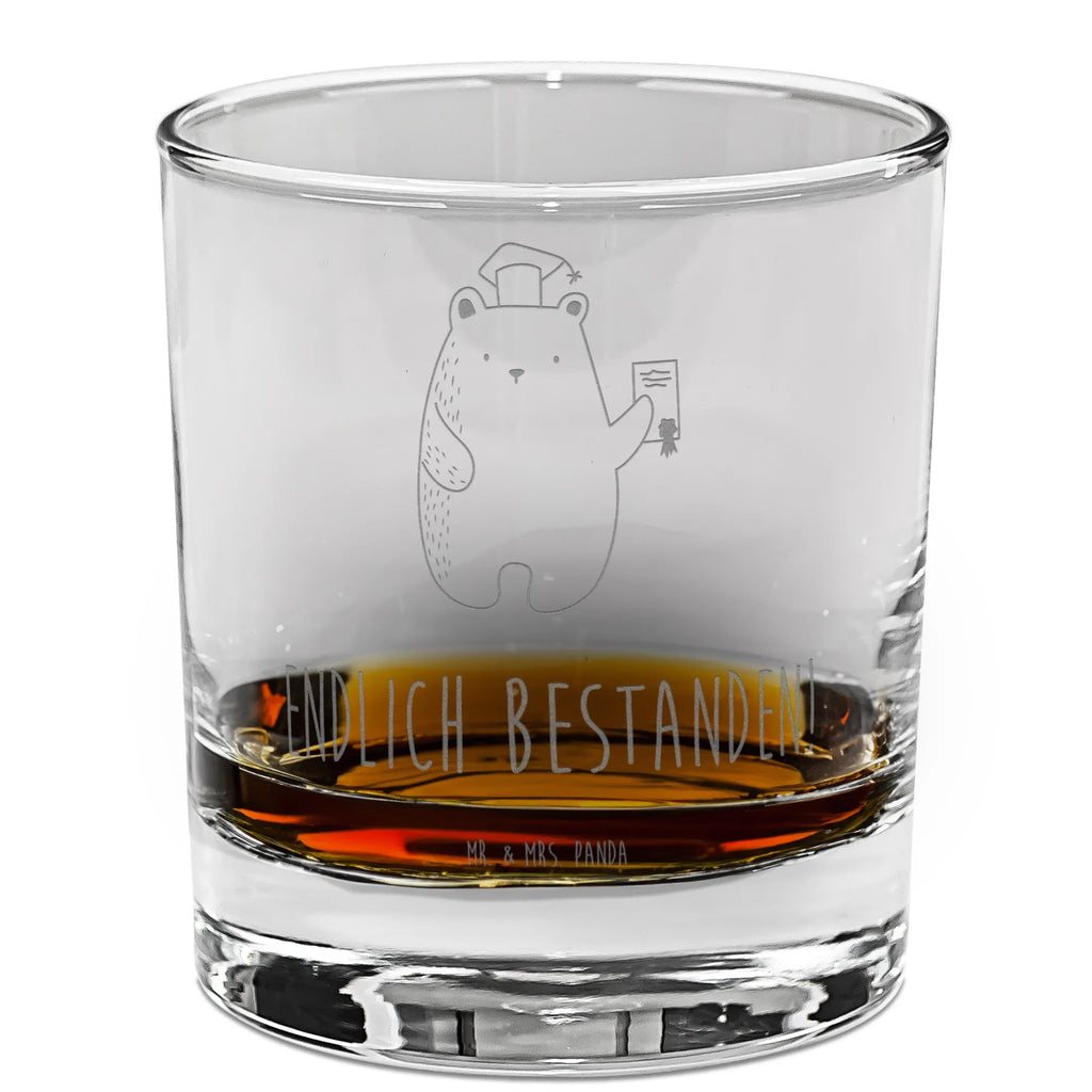 Whiskey Glas Prüfungsbär Whiskeylgas, Whiskey Glas, Whiskey Glas mit Gravur, Whiskeyglas mit Spruch, Whiskey Glas mit Sprüchen, Whiskygläser, Whisky Gläser, Whiskey Tumbler, Whiskyglas mit Gravur, Gravur Whiskyglas, Edle Whiskygläser, Bär, Teddy, Teddybär, Abitur, Prüfungen, Prüfung bestanden, Abschluss, Zeugnis, Abschlusszeugnis