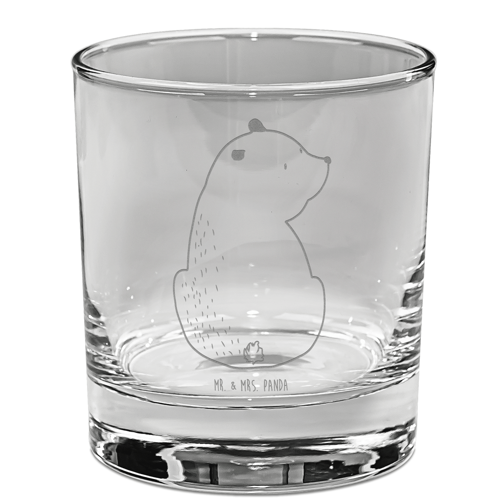 Whiskey Glas Bär Schulterblick Whiskeylgas, Whiskey Glas, Whiskey Glas mit Gravur, Whiskeyglas mit Spruch, Whiskey Glas mit Sprüchen, Whiskygläser, Whisky Gläser, Whiskey Tumbler, Whiskyglas mit Gravur, Gravur Whiskyglas, Edle Whiskygläser, Bär, Teddy, Teddybär, Selbstachtung, Weltansicht, Motivation, Bären, Bärenliebe, Weisheit