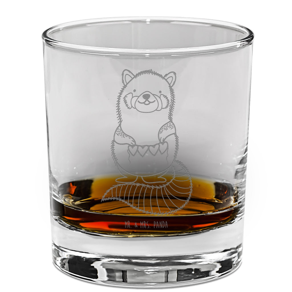 Whiskey Glas Roter Panda Whiskeylgas, Whiskey Glas, Whiskey Glas mit Gravur, Whiskeyglas mit Spruch, Whiskey Glas mit Sprüchen, Whiskygläser, Whisky Gläser, Whiskey Tumbler, Whiskyglas mit Gravur, Gravur Whiskyglas, Edle Whiskygläser, Tiermotive, Gute Laune, lustige Sprüche, Tiere, Panda, Liebe, Rot, Herz, Liebling, Lieblingsmensch