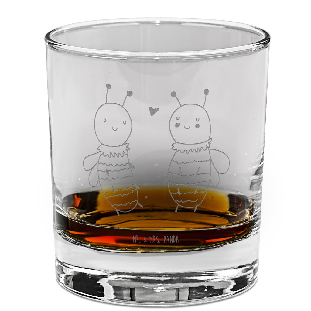 Whiskey Glas Biene Verliebt Whiskeylgas, Whiskey Glas, Whiskey Glas mit Gravur, Whiskeyglas mit Spruch, Whiskey Glas mit Sprüchen, Biene, Wespe, Hummel