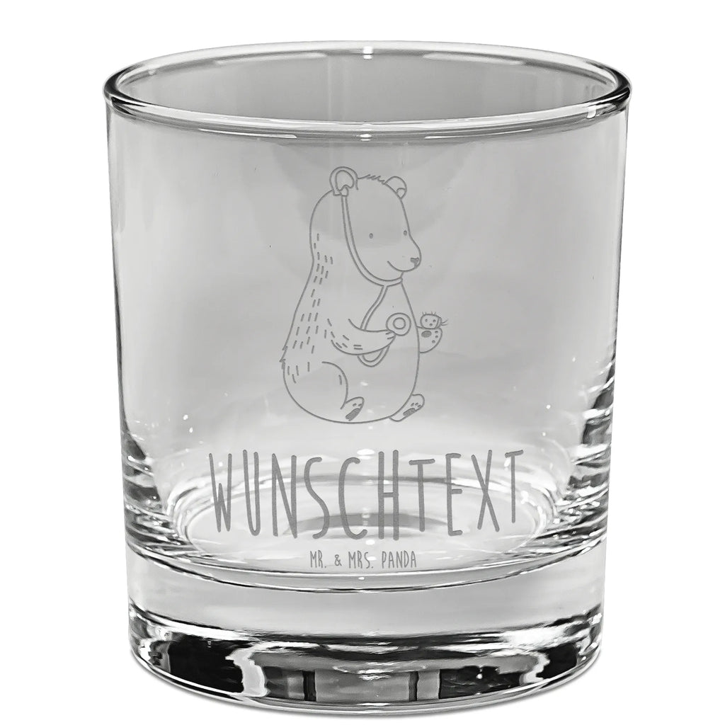 Personalisiertes Whiskey Glas Bär Arzt Whiskeylgas, Whiskey Glas, Whiskey Glas mit Gravur, Whiskeyglas mit Spruch, Whiskey Glas mit Sprüchen, Bär, Teddy, Teddybär, Arzt, Ärztin, Doktor, Professor, Doktorin, Professorin