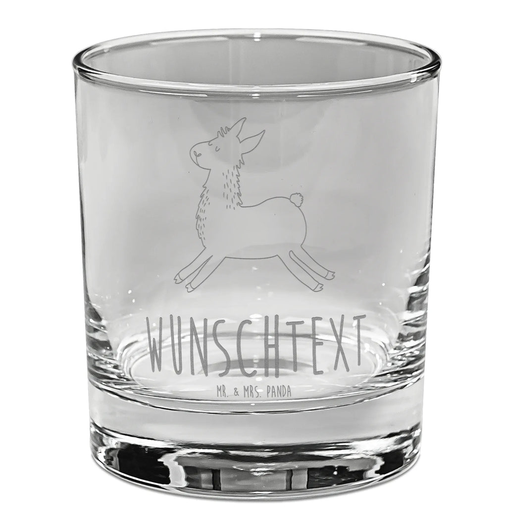 Personalisiertes Whiskey Glas Lama springend Whiskeylgas, Whiskey Glas, Whiskey Glas mit Gravur, Whiskeyglas mit Spruch, Whiskey Glas mit Sprüchen, Lama, Alpaka, Lamas, Lieblingstag, Happy day, fröhlich, Glück, Freundin, Liebeskummer, Neustart, guten Morgen, Start, Prüfung, Abitur