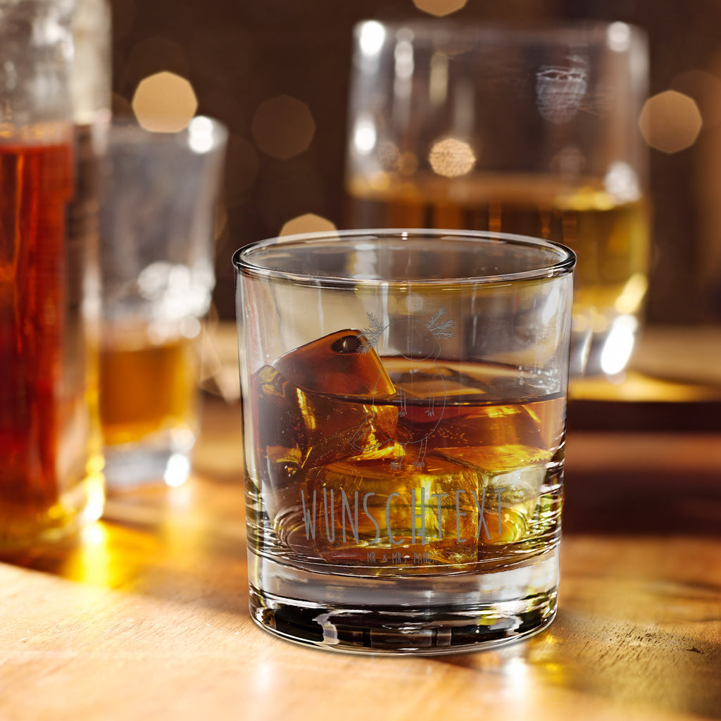 Personalisiertes Whiskey Glas Axolotl glücklich Whiskeylgas, Whiskey Glas, Whiskey Glas mit Gravur, Whiskeyglas mit Spruch, Whiskey Glas mit Sprüchen, Axolotl, Molch, Axolot, Schwanzlurch, Lurch, Lurche, Motivation, gute Laune