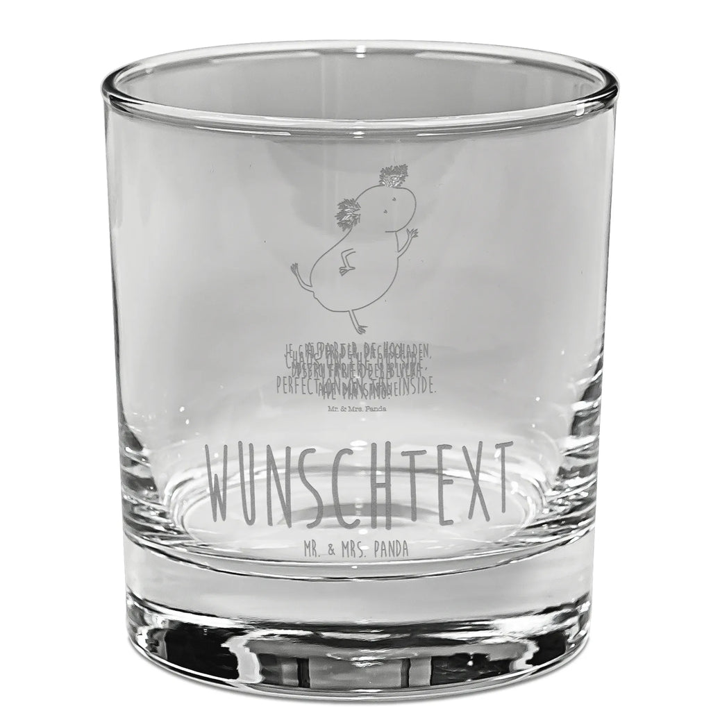 Personalisiertes Whiskey Glas Axolotl tanzt Whiskeylgas, Whiskey Glas, Whiskey Glas mit Gravur, Whiskeyglas mit Spruch, Whiskey Glas mit Sprüchen, Axolotl, Molch, Axolot, Schwanzlurch, Lurch, Lurche, Dachschaden, Sterne, verrückt, Freundin, beste Freundin