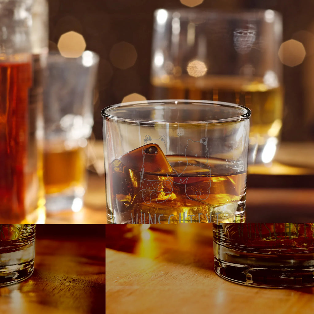 Personalisiertes Whiskey Glas Bär Freundin Whiskeylgas, Whiskey Glas, Whiskey Glas mit Gravur, Whiskeyglas mit Spruch, Whiskey Glas mit Sprüchen, Bär, Teddy, Teddybär, Bär Freundin Beste Freund Liebe Liebesbeweis Verliebt Kumpel Kumpeliene