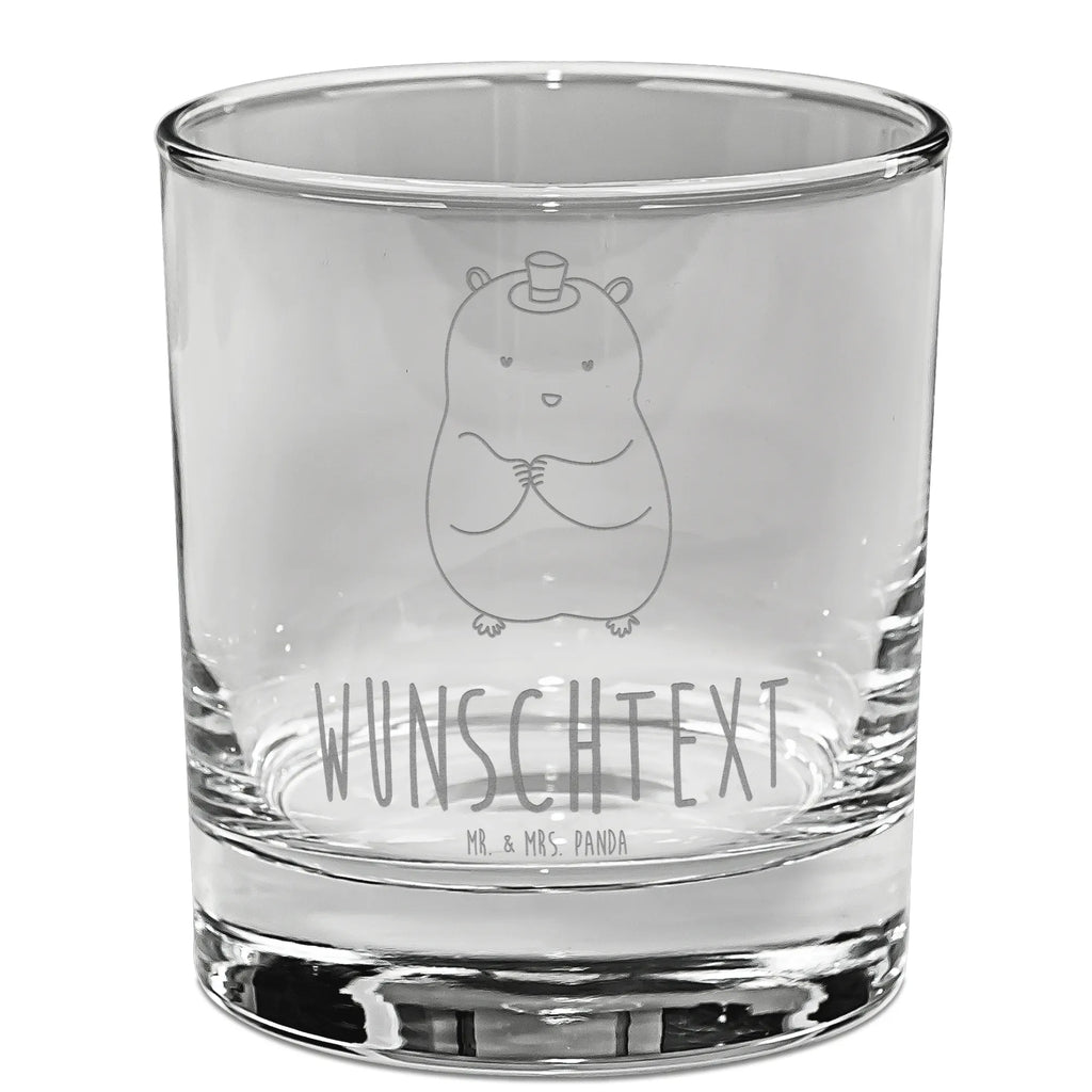 Personalisiertes Whiskey Glas Hamster mit Hut Whiskeylgas, Whiskey Glas, Whiskey Glas mit Gravur, Whiskeyglas mit Spruch, Whiskey Glas mit Sprüchen, Tiermotive, Gute Laune, lustige Sprüche, Tiere, Hamster, Hut, Magier, Zylinder, Zwerghamster, Zauberer