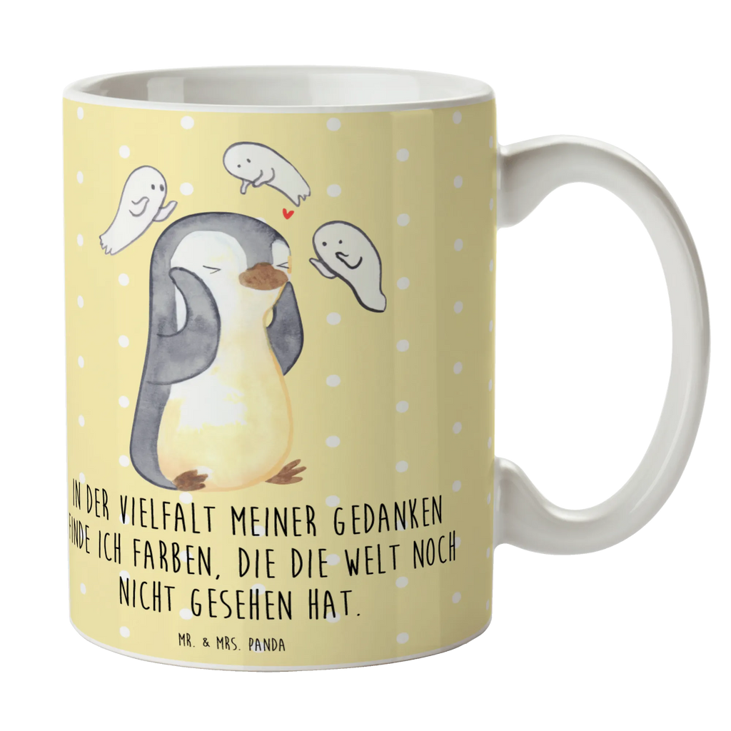 Tasse Pinguin Schizophrenie Tasse, Kaffeetasse, Teetasse, Becher, Kaffeebecher, Teebecher, Keramiktasse, Porzellantasse, Büro Tasse, Geschenk Tasse, Tasse Sprüche, Tasse Motive, Kaffeetassen, Tasse bedrucken, Designer Tasse, Cappuccino Tassen, Schöne Teetassen, Schizophrenie, Psychose, mentale Gesundheit, schizophrene Psychose, psychische Erkrankung, Gefühlswelt, Pinguin