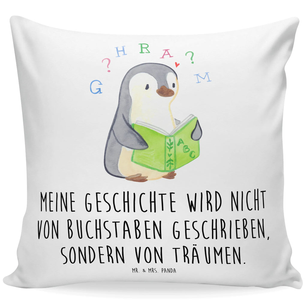 40x40 Kissen Pinguin Legasthenie Kissenhülle, Kopfkissen, Sofakissen, Dekokissen, Motivkissen, sofakissen, sitzkissen, Kissen, Kissenbezüge, Kissenbezug 40x40, Kissen 40x40, Kissenhülle 40x40, Zierkissen, Couchkissen, Dekokissen Sofa, Sofakissen 40x40, Dekokissen 40x40, Kopfkissen 40x40, Kissen 40x40 Waschbar, Legasthenie, Rechtschreibstörung, Pinguin, Lese-Rechtschreibstörung