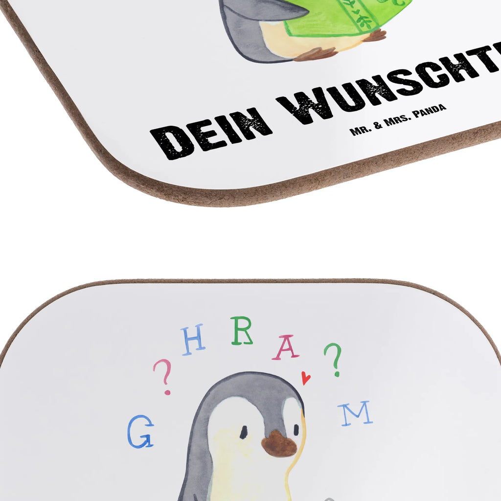 Personalisierter Untersetzer Pinguin Legasthenie Personalisierte Untersetzer, PErsonalisierte Bierdeckel, Personalisierte Glasuntersetzer, Peronalisierte Untersetzer Gläser, Personalisiert Getränkeuntersetzer, Untersetzer mit Namen, Bedrucken, Personalisieren, Namensaufdruck, Legasthenie, Rechtschreibstörung, Pinguin, Lese-Rechtschreibstörung