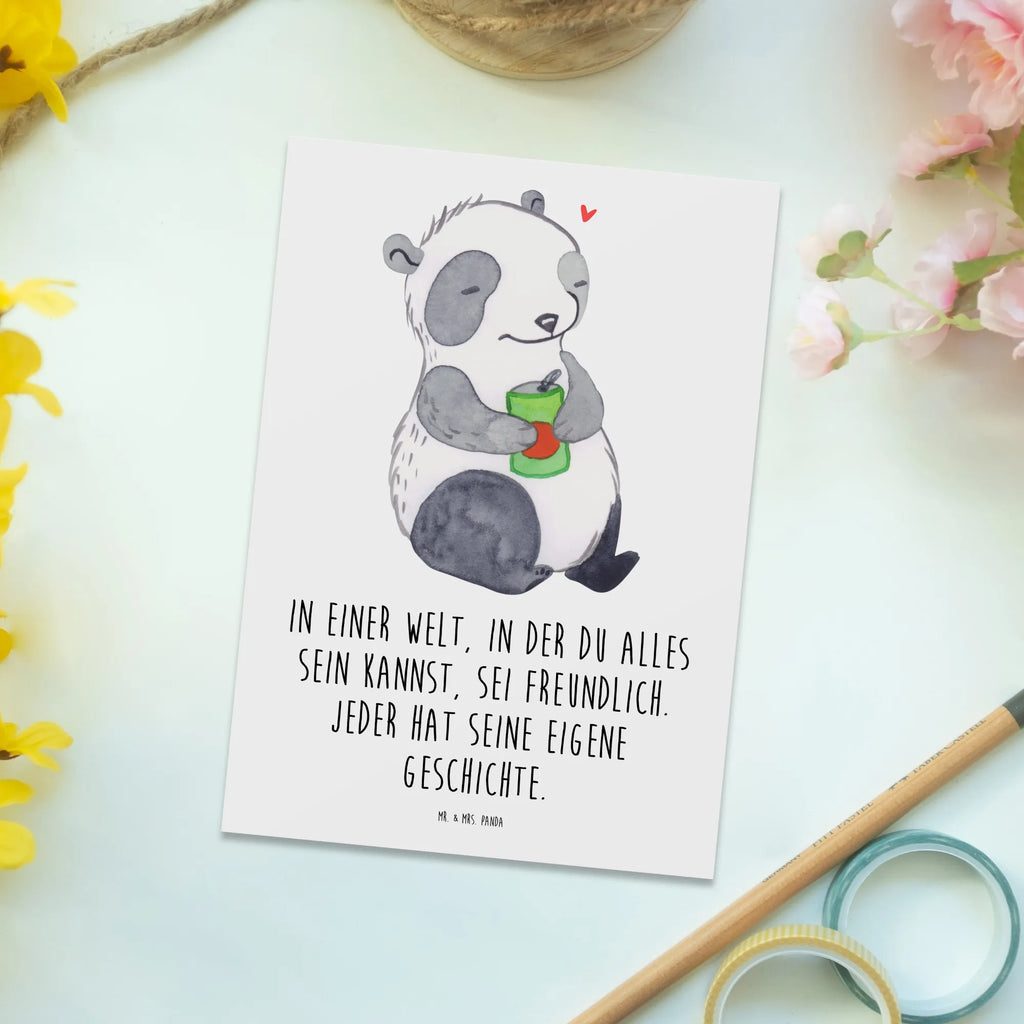 Postkarte Panda Depression Postkarte, Karte, Geschenkkarte, Grußkarte, Einladung, Ansichtskarte, Geburtstagskarte, Einladungskarte, Dankeskarte, Ansichtskarten, Einladung Geburtstag, Einladungskarten Geburtstag, Depression, affektiven Störung, depressiv, Panda, Stimmungstief, Antriebslosigkeit