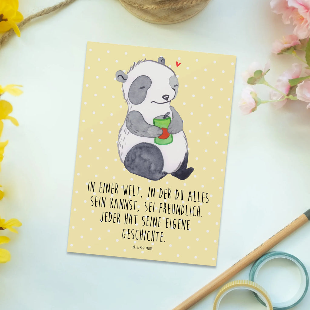 Postkarte Panda Depression Postkarte, Karte, Geschenkkarte, Grußkarte, Einladung, Ansichtskarte, Geburtstagskarte, Einladungskarte, Dankeskarte, Ansichtskarten, Einladung Geburtstag, Einladungskarten Geburtstag, Depression, affektiven Störung, depressiv, Panda, Stimmungstief, Antriebslosigkeit