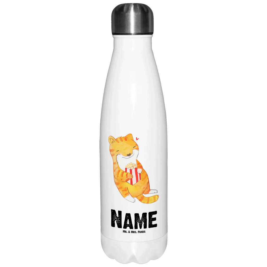 Personalisierte Thermosflasche Katze Dyskalkulie Personalisierte Isolierflasche, Personalisierte Thermoflasche, Personalisierte Trinkflasche, Trinkflasche Mit Namen, Wunschname, Bedrucken, Namensflasche, Dyskalkulie, Rechenschwäche, Rechenstörung, Katze