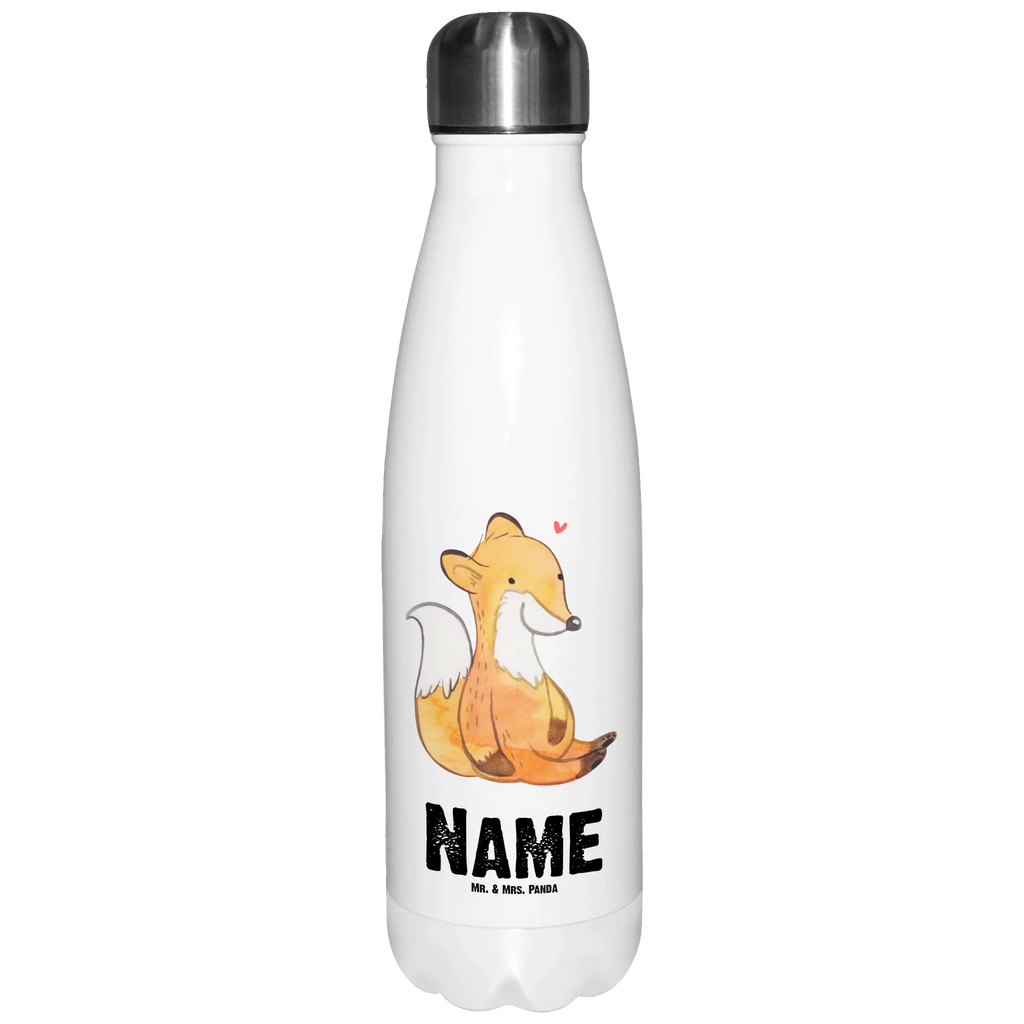 Personalisierte Thermosflasche Fuchs Multiple Sklerose Personalisierte Isolierflasche, Personalisierte Thermoflasche, Personalisierte Trinkflasche, Trinkflasche Mit Namen, Wunschname, Bedrucken, Namensflasche, Multiple Sklerose, MS, Autoimmunerkrankung, Schübe, Empfindungsstörungen, Muskellähmungen, Fuchs