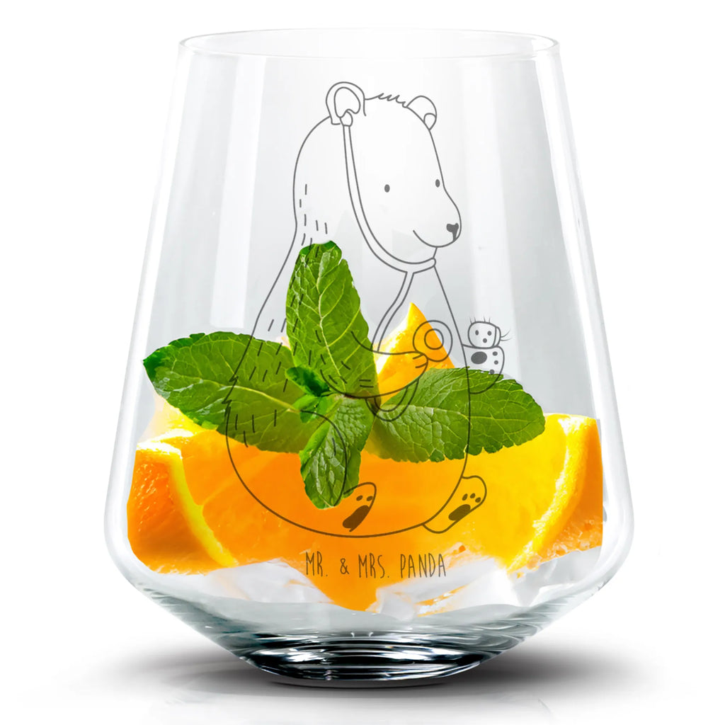 Cocktail Glas Bär Arzt Cocktail Glas, Cocktailglas mit Gravur, Cocktail Glas mit Sprüchen, Cocktail Glas mit Wunschtext, Bär, Teddy, Teddybär, Arzt, Ärztin, Doktor, Professor, Doktorin, Professorin