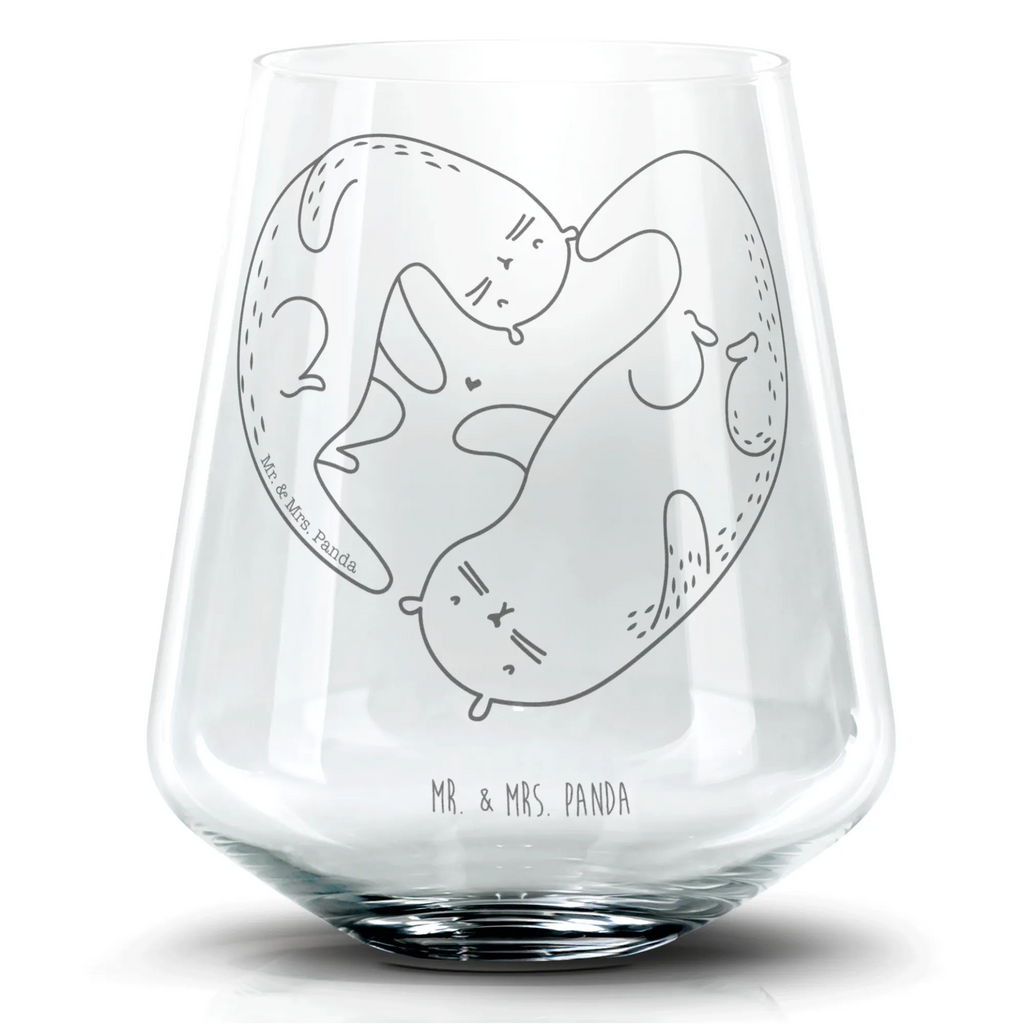 Cocktail Glas Otter Herz Cocktail Glas, Cocktailglas mit Gravur, Cocktail Glas mit Sprüchen, Cocktail Glas mit Wunschtext, Otter, Fischotter, Seeotter, Liebe, Herz, Liebesbeweis, Liebesgeschenk, Bessere Hälfte, Love you, Jahrestag, Hochzeitstag, Verlobung, gemeinsames Leben