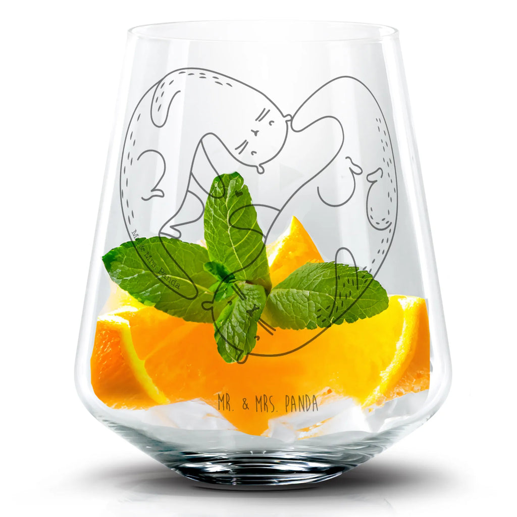 Cocktail Glas Otter Herz Cocktail Glas, Cocktailglas mit Gravur, Cocktail Glas mit Sprüchen, Cocktail Glas mit Wunschtext, Otter, Fischotter, Seeotter, Liebe, Herz, Liebesbeweis, Liebesgeschenk, Bessere Hälfte, Love you, Jahrestag, Hochzeitstag, Verlobung, gemeinsames Leben