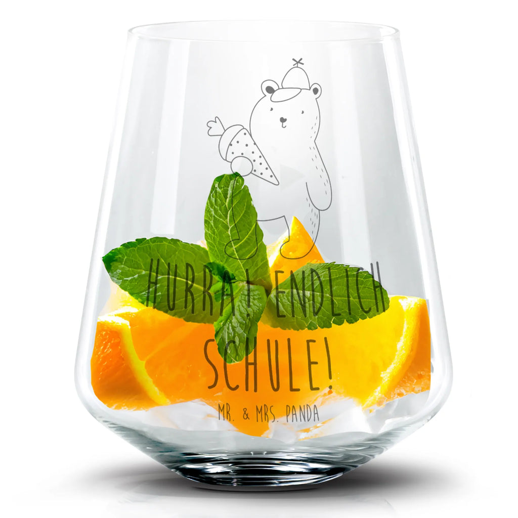 Cocktail Glas Bär Schultüte Cocktail Glas, Cocktailglas mit Gravur, Cocktail Glas mit Sprüchen, Cocktail Glas mit Wunschtext, Bär, Teddy, Teddybär, Bär Motiv, Schultüte, Erster Schultag Geschenk, Einschulung Geschenk, Schule Geschenk, Grundschule, Schulanfang, Schulbeginn