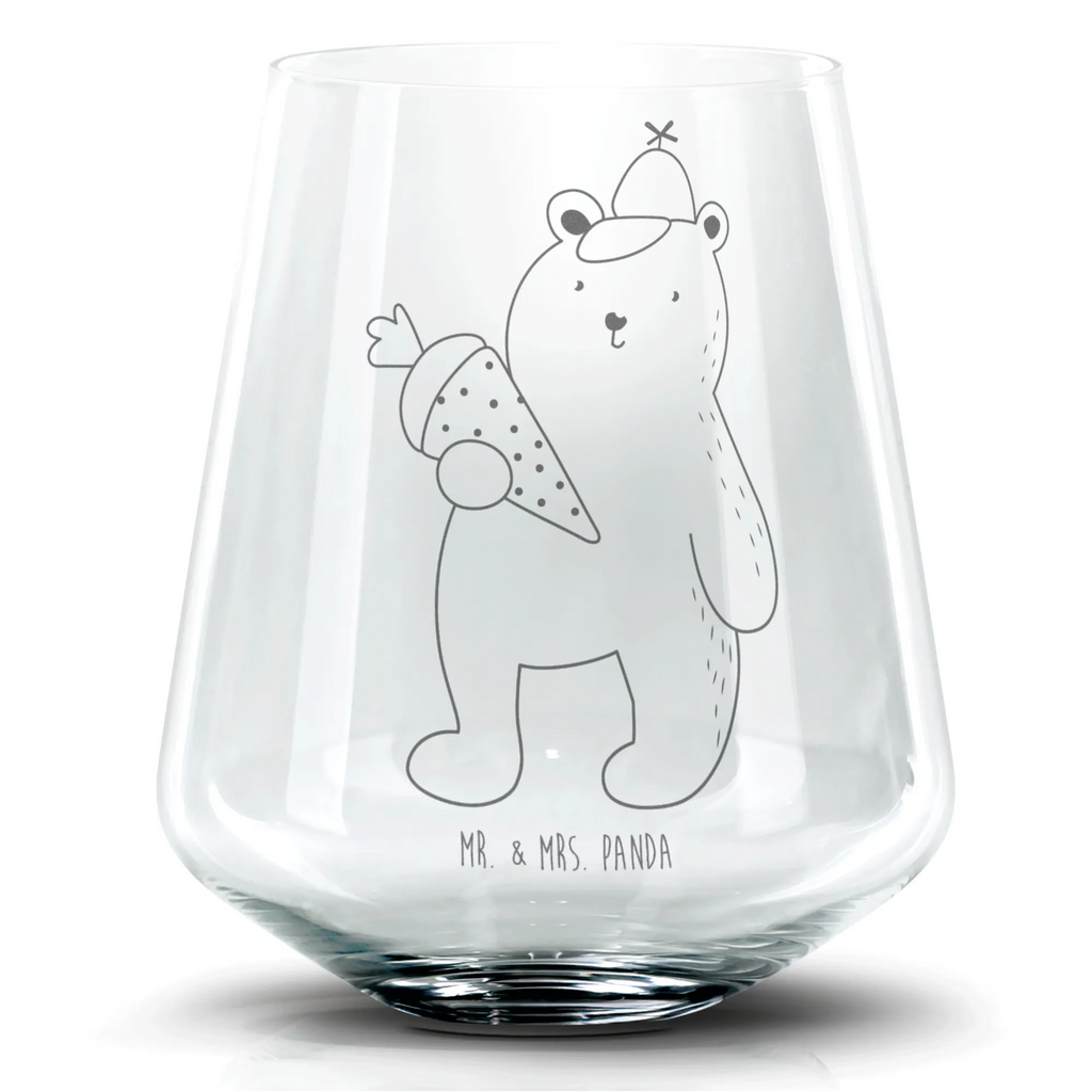 Cocktail Glas Bär Schultüte Cocktail Glas, Cocktailglas mit Gravur, Cocktail Glas mit Sprüchen, Cocktail Glas mit Wunschtext, Bär, Teddy, Teddybär, Bär Motiv, Schultüte, Erster Schultag Geschenk, Einschulung Geschenk, Schule Geschenk, Grundschule, Schulanfang, Schulbeginn