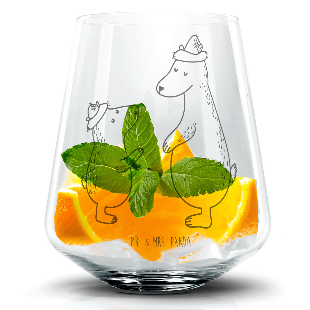 Cocktail Glas Bären mit Hut Cocktail Glas, Cocktailglas mit Gravur, Cocktail Glas mit Sprüchen, Cocktail Glas mit Wunschtext, Familie, Vatertag, Muttertag, Bruder, Schwester, Mama, Papa, Oma, Opa, Bär, Bären, Vater, Papi, Paps, Dad, Daddy, Lieblingsmensch, Sohn, Söhne, Kind, Kinder, Vater-Sohn, Family, Vorbild