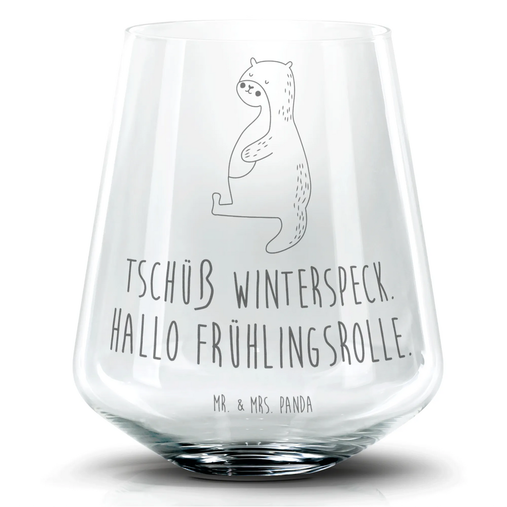 Cocktail Glas Otter Bauch Cocktail Glas, Cocktailglas mit Gravur, Cocktail Glas mit Sprüchen, Cocktail Glas mit Wunschtext, Otter, Fischotter, Seeotter, Otter Seeotter See Otter