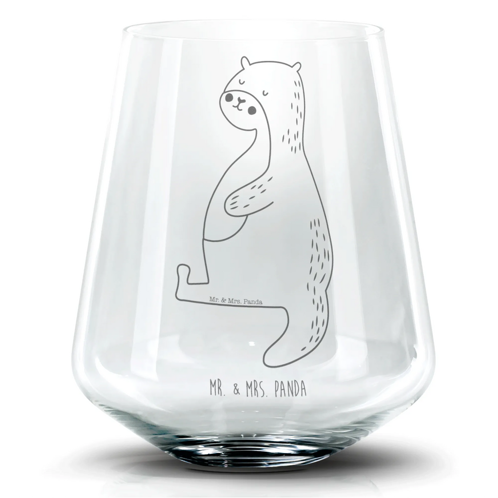 Cocktail Glas Otter Bauch Cocktail Glas, Cocktailglas mit Gravur, Cocktail Glas mit Sprüchen, Cocktail Glas mit Wunschtext, Otter, Fischotter, Seeotter, Otter Seeotter See Otter