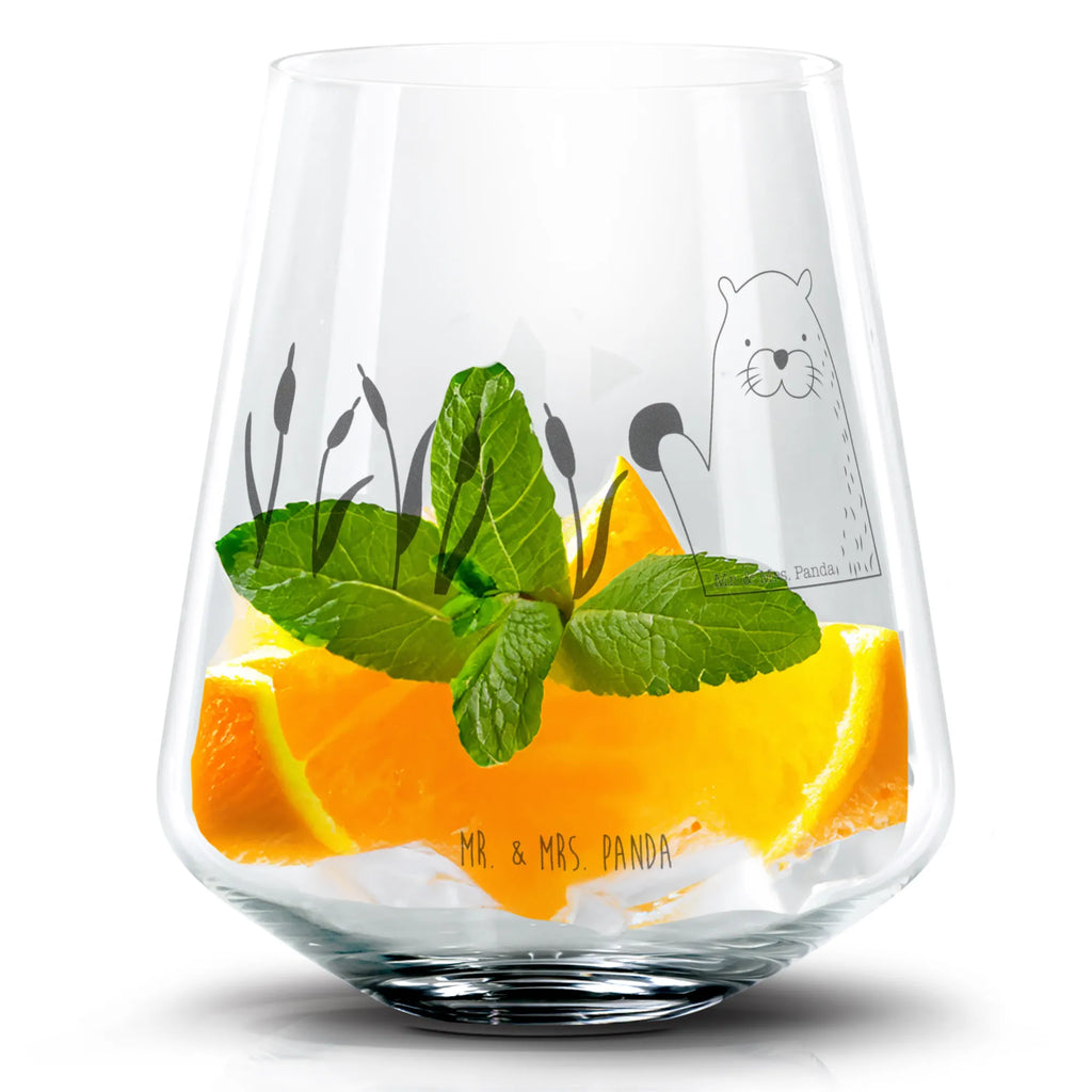 Cocktail Glas Otter Stein Cocktail Glas, Cocktailglas mit Gravur, Cocktail Glas mit Sprüchen, Cocktail Glas mit Wunschtext, Otter, Fischotter, Seeotter, Otter Seeotter See Otter