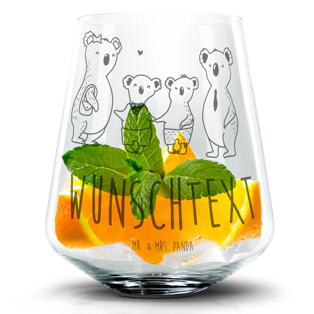 Personalisiertes Cocktail Glas Koala Familie zwei Cocktail Glas, Cocktailglas mit Gravur, Cocktail Glas mit Sprüchen, Cocktail Glas mit Wunschtext, Familie, Vatertag, Muttertag, Bruder, Schwester, Mama, Papa, Oma, Opa, Koala, Koalabär, beste Familie, Familienzeit, Familienleben, Koalafamilie, Lieblingsfamilie