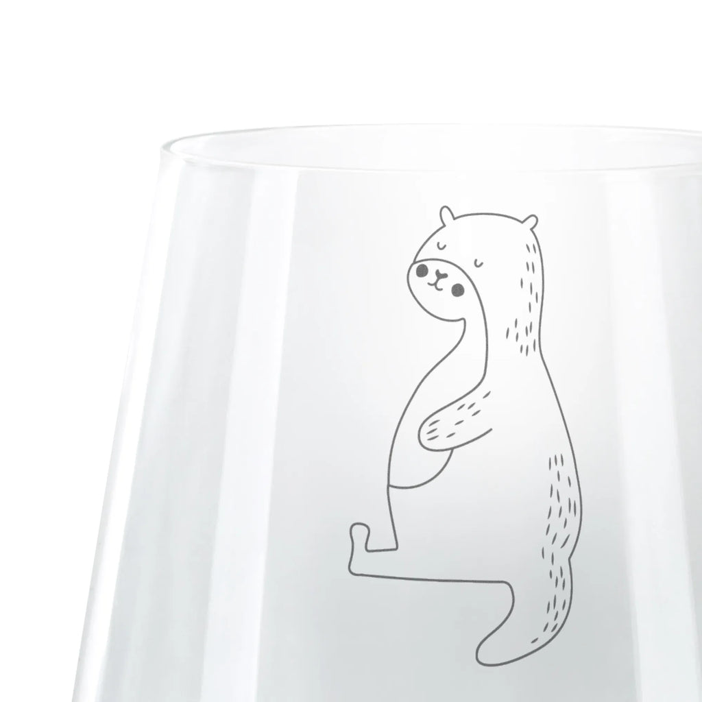 Personalisiertes Cocktail Glas Otter Bauch Cocktail Glas, Cocktailglas mit Gravur, Cocktail Glas mit Sprüchen, Cocktail Glas mit Wunschtext, Otter, Fischotter, Seeotter, Otter Seeotter See Otter