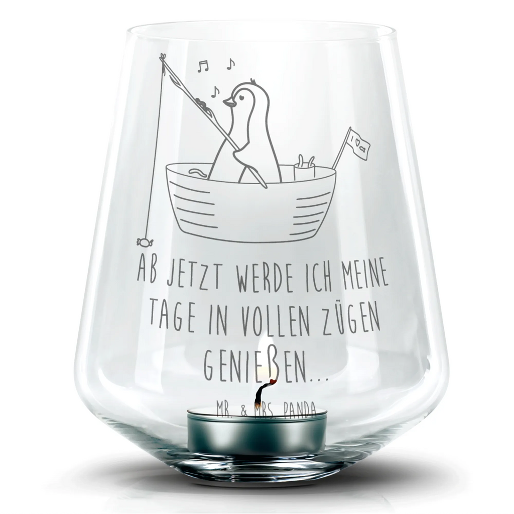 Gravur Windlicht Pinguin Angelboot Windlicht Glas, Teelichtglas, Teelichthalter, Teelichter, Kerzenglas, Windlicht Kerze, Kerzenlicht, Windlicht mit Gravur, Teelicht Glas mit Gravur, Kerzenglas mit Gravur, Pinguin, Pinguine, Angeln, Boot, Angelboot, Lebenslust, Leben, genießen, Motivation, Neustart, Neuanfang, Trennung, Scheidung, Geschenkidee Liebeskummer