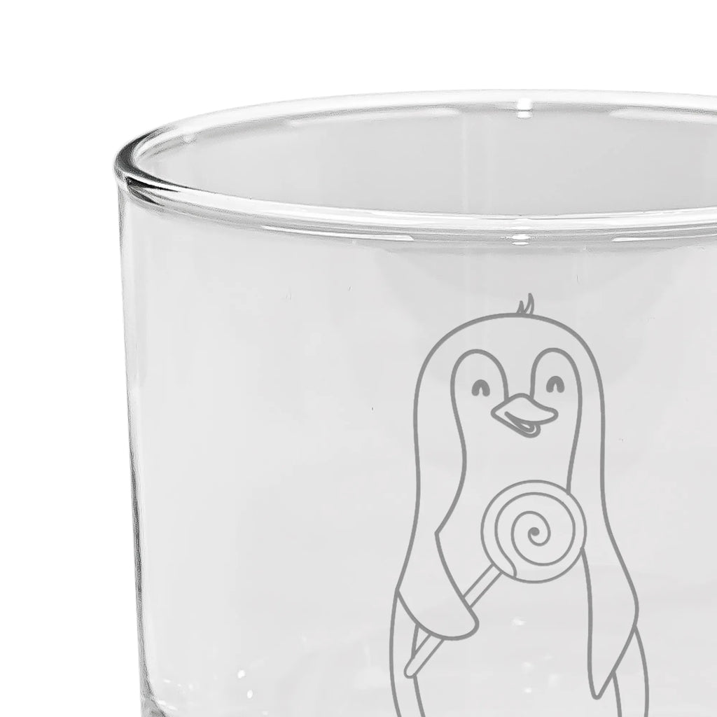 Ginglas Pinguin Lolli Ginglas, Gin Glas, Gin Glas mit Gravur, Ginglas mit Spruch, Gin Glas mit Sprüchen, Pinguin, Pinguine, Lolli, Süßigkeiten, Blödsinn, Spruch, Rebell, Gauner, Ganove, Rabauke