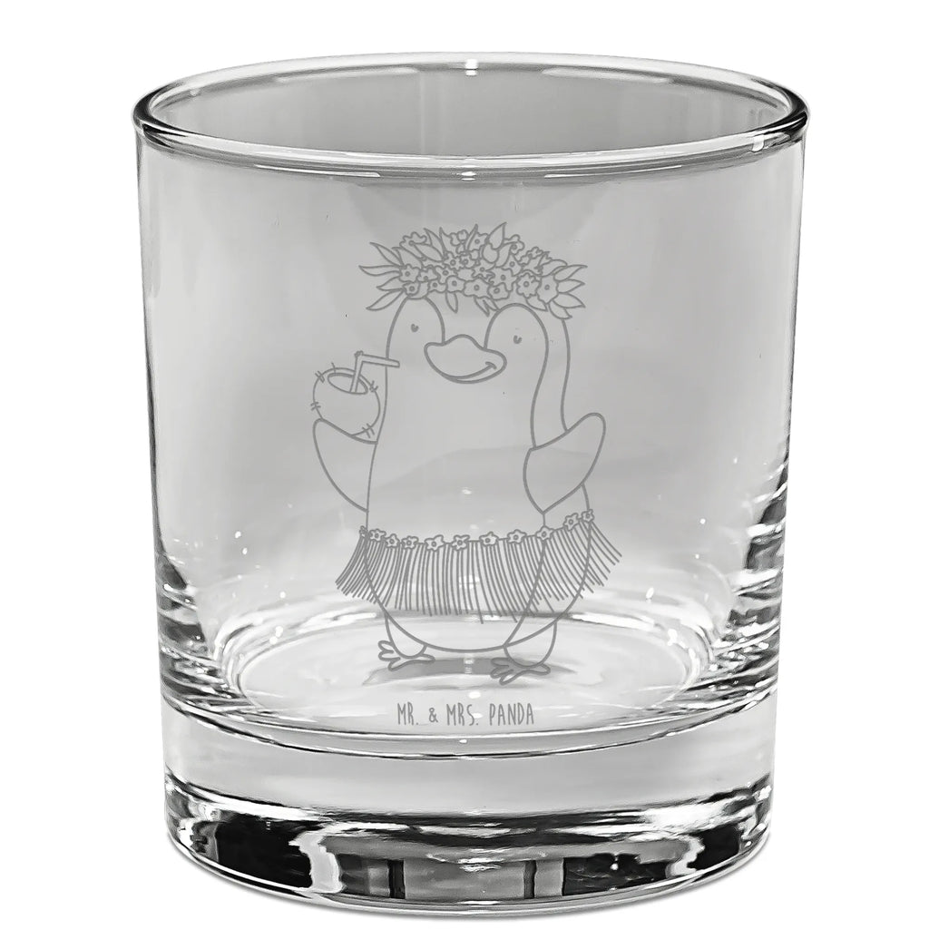 Ginglas Pinguin Kokosnuss Ginglas, Gin Glas, Gin Glas mit Gravur, Ginglas mit Spruch, Gin Glas mit Sprüchen, Pinguin, Aloha, Hawaii, Urlaub, Kokosnuss, Pinguine