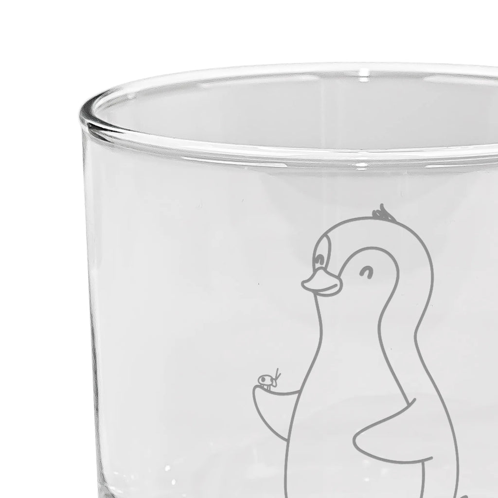 Ginglas Pinguin Marienkäfer Ginglas, Gin Glas, Gin Glas mit Gravur, Ginglas mit Spruch, Gin Glas mit Sprüchen, Pinguin, Pinguine, Marienkäfer, Liebe, Wunder, Glück, Freude, Lebensfreude