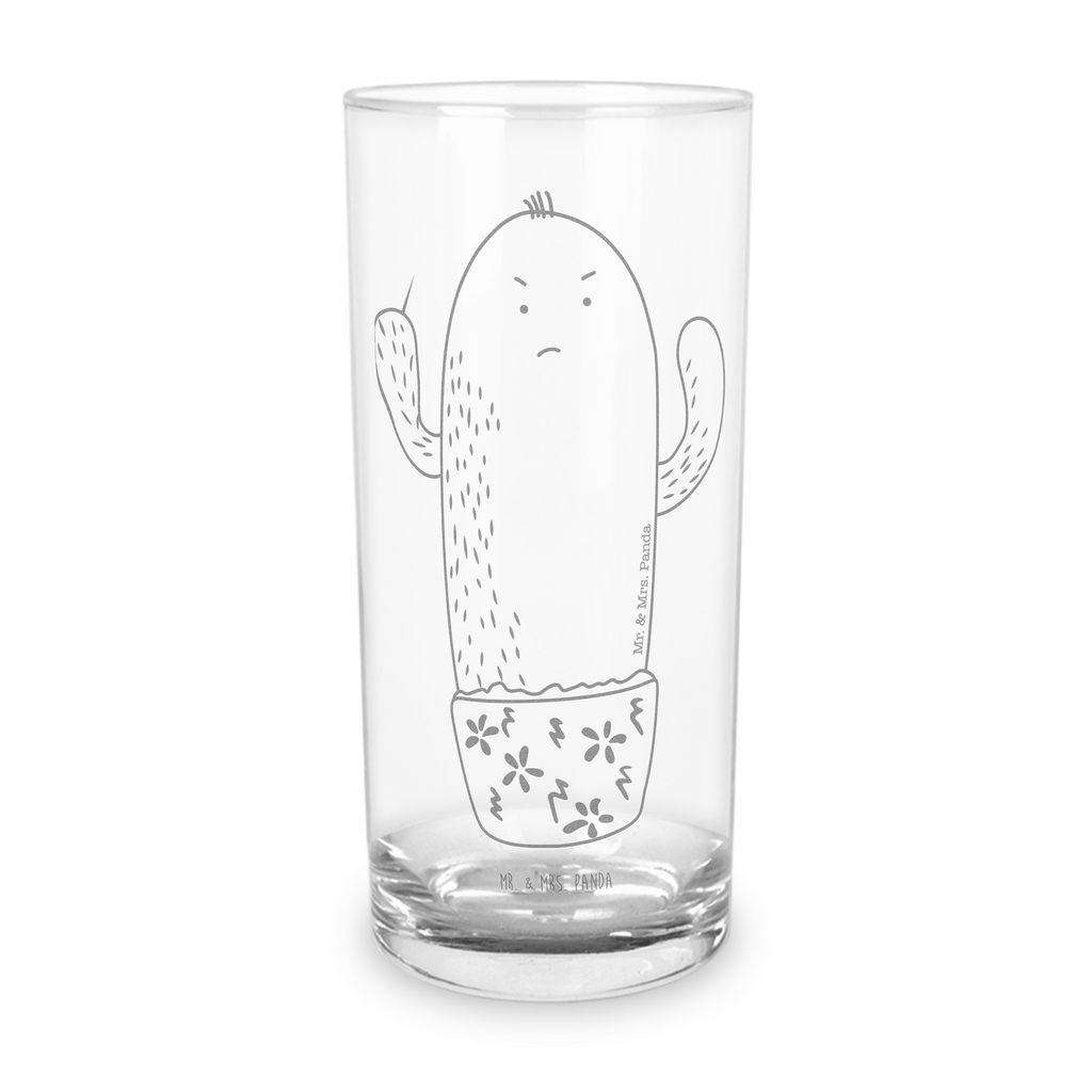 Wasserglas Kaktus wütend Wasserglas, Glas, Trinkglas, Wasserglas mit Gravur, Glas mit Gravur, Trinkglas mit Gravur, Kaktus, Kakteen, ärgern, Büro, Schule, Büroalltag, Chefin, Kollege, Kollegin, wütend