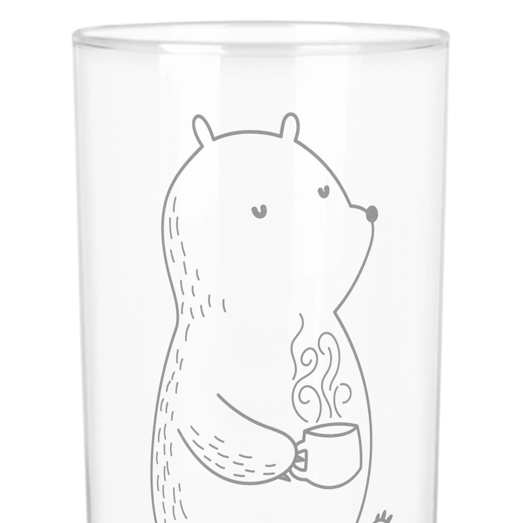 Wasserglas Bär Kaffee Wasserglas, Glas, Trinkglas, Wasserglas mit Gravur, Glas mit Gravur, Trinkglas mit Gravur, Bär, Teddy, Teddybär, Kaffee, Coffee, Bären, guten Morgen, Morgenroutine, Welt erobern, Welt retten, Motivation