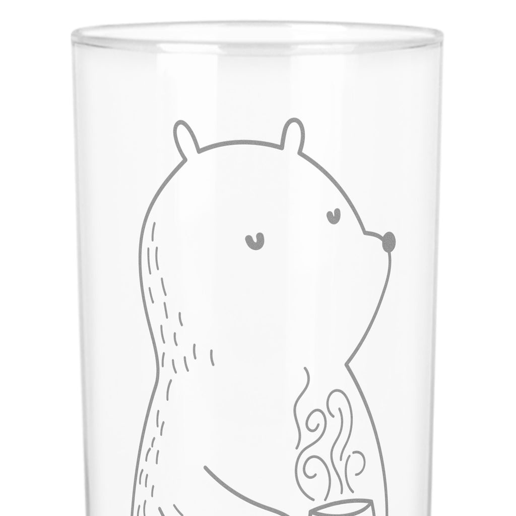 Wasserglas Bär Kaffee Wasserglas, Glas, Trinkglas, Wasserglas mit Gravur, Glas mit Gravur, Trinkglas mit Gravur, Bär, Teddy, Teddybär, Kaffee, Coffee, Bären, guten Morgen, Morgenroutine, Welt erobern, Welt retten, Motivation