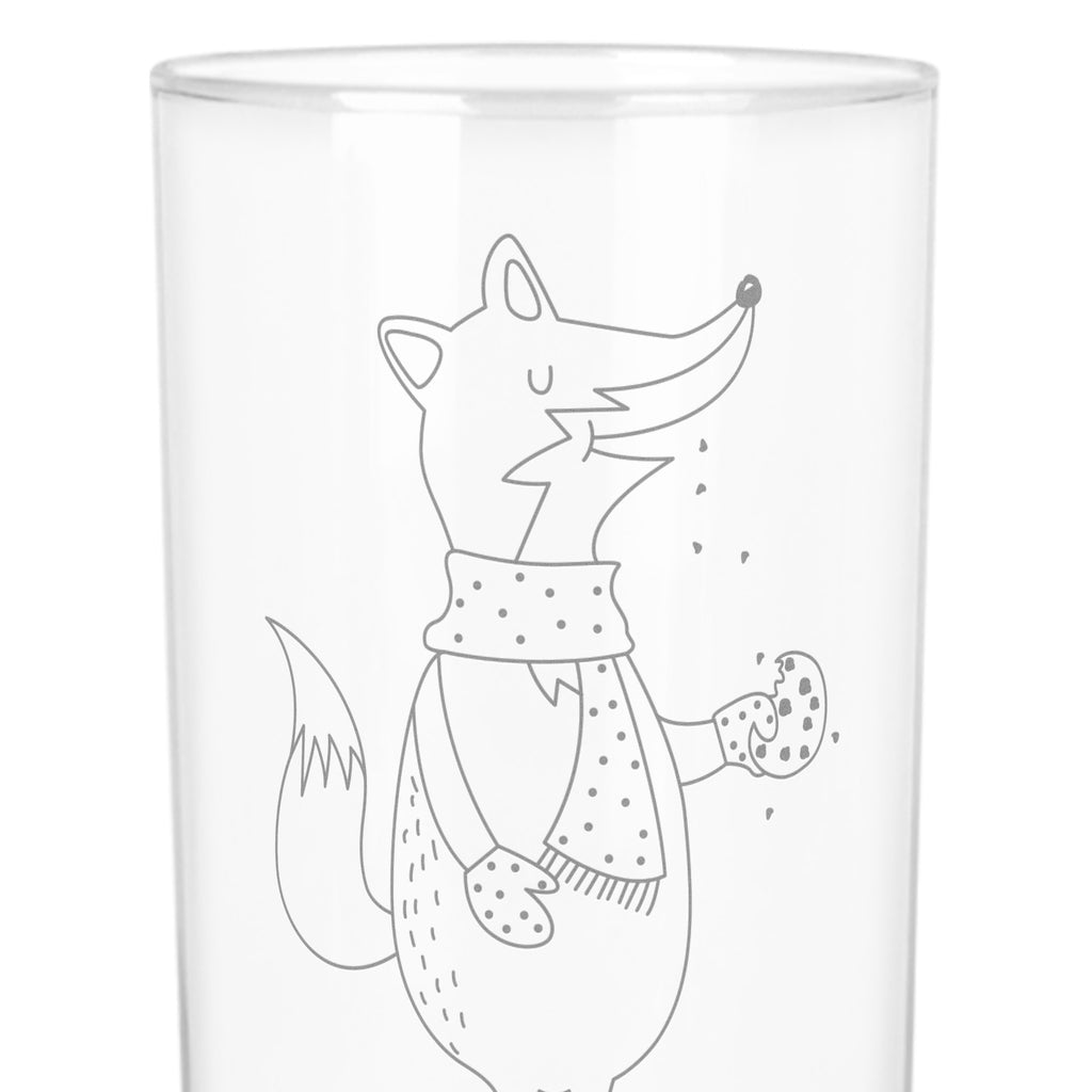 Wasserglas Fuchs Keks Wasserglas, Glas, Trinkglas, Wasserglas mit Gravur, Glas mit Gravur, Trinkglas mit Gravur, Fuchs, Füchse, Backen Spruch, Kekse, Winter, Weihnachtszeit, Plätzchen, Liebe, Küche Deko