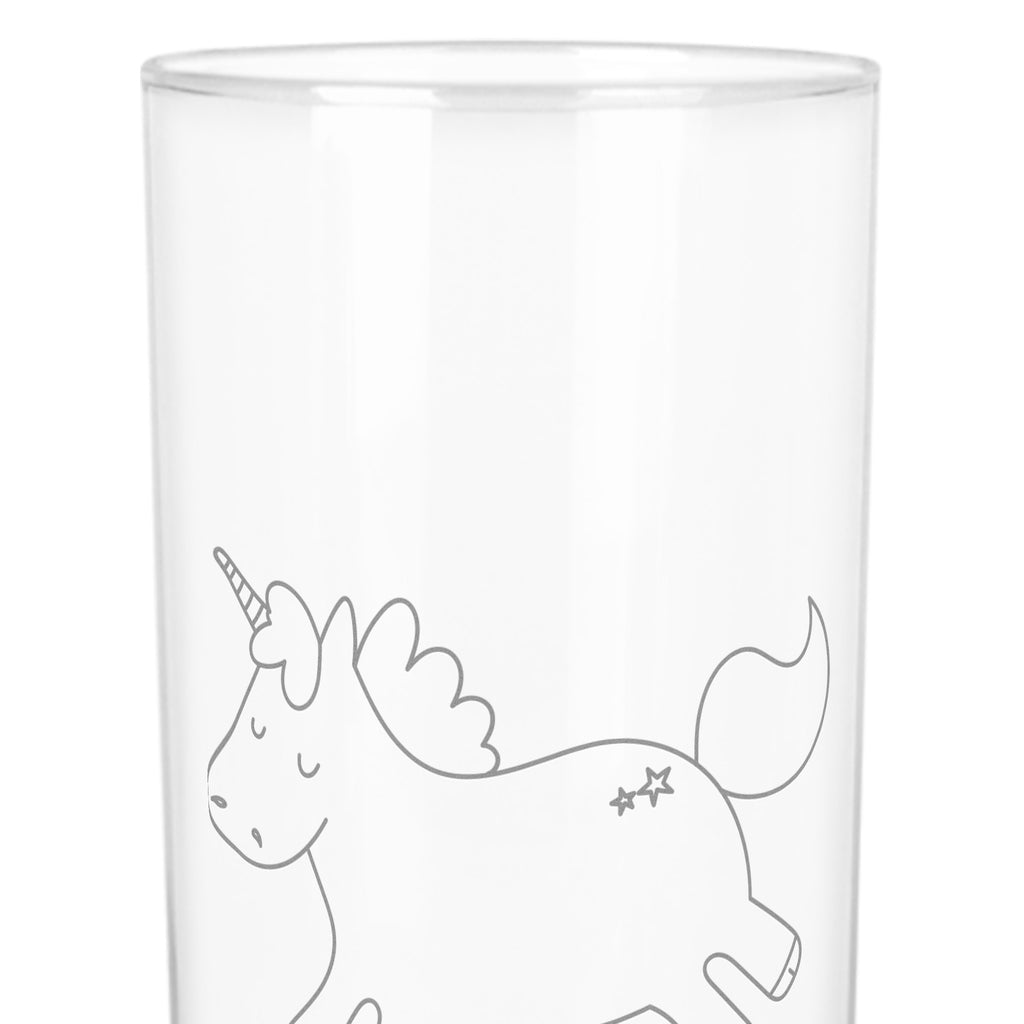 Wasserglas Einhorn Happy Wasserglas, Glas, Trinkglas, Wasserglas mit Gravur, Glas mit Gravur, Trinkglas mit Gravur, Einhorn, Einhörner, Einhorn Deko, Pegasus, Unicorn, glücklich, fröhlich, Spaß, Freude, Lebensfreude, witzig, spannend, Lächeln, Lachen