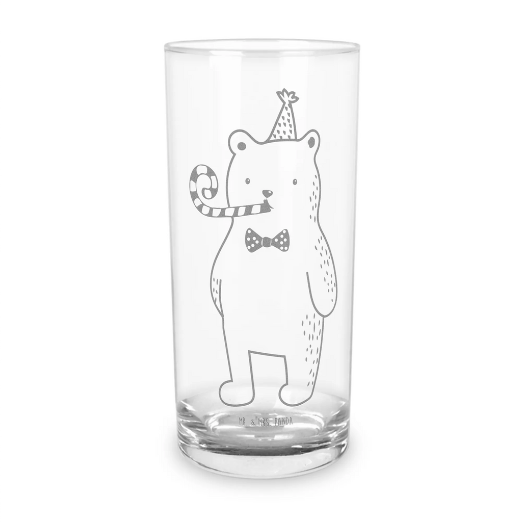 Wasserglas Birthday Bär Wasserglas, Glas, Trinkglas, Wasserglas mit Gravur, Glas mit Gravur, Trinkglas mit Gravur, Bär, Teddy, Teddybär, Happy Birthday, Alles Gute, Glückwunsch, Geburtstag