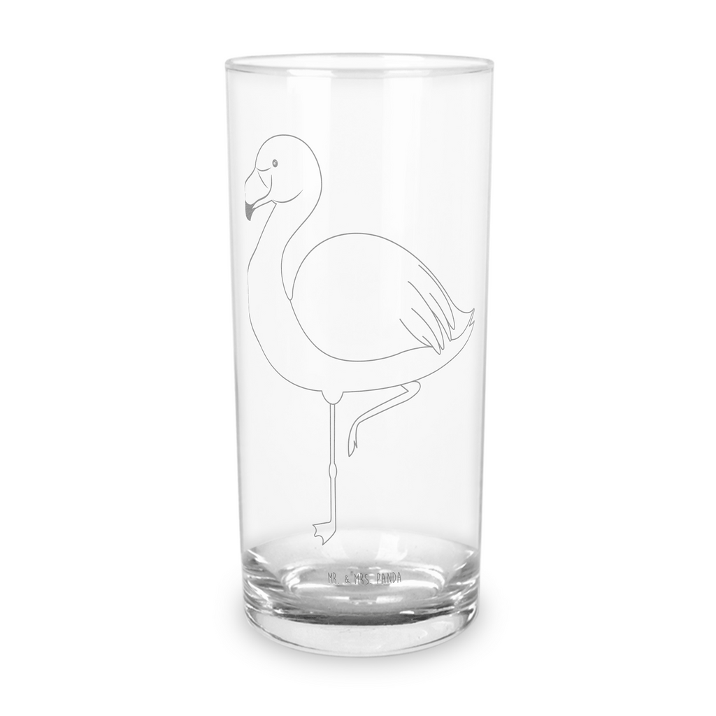 Wasserglas Flamingo classic Wasserglas, Glas, Trinkglas, Wasserglas mit Gravur, Glas mit Gravur, Trinkglas mit Gravur, Flamingo, Einzigartig, Selbstliebe, Stolz, ich, für mich, Spruch, Freundin, Freundinnen, Außenseiter, Sohn, Tochter, Geschwister