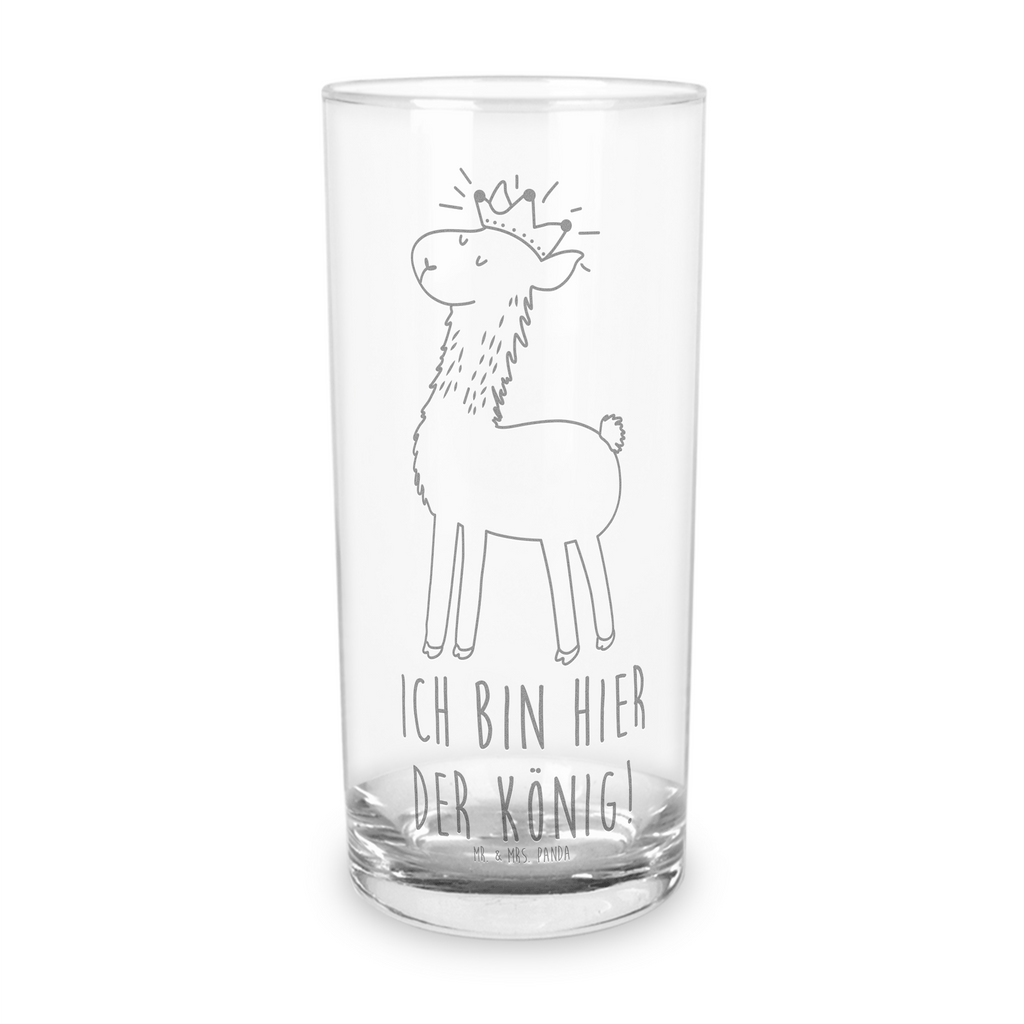 Wasserglas Lama König Wasserglas, Glas, Trinkglas, Wasserglas mit Gravur, Glas mit Gravur, Trinkglas mit Gravur, Lama, Alpaka, Lamas, König, Königin, Freundin, Mama, Papa, Büro Kollege, Kollegin, Chef, Vorgesetzter, Abi, Abitur