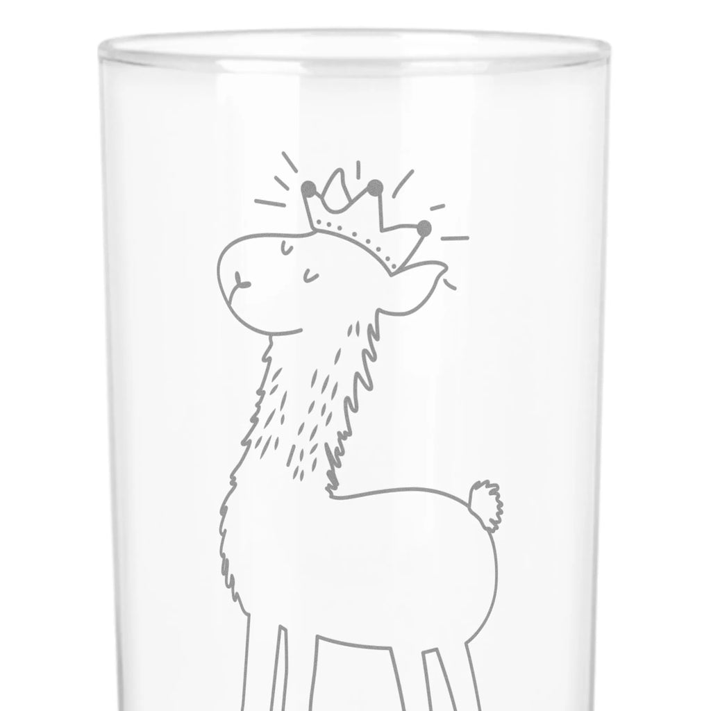 Wasserglas Lama König Wasserglas, Glas, Trinkglas, Wasserglas mit Gravur, Glas mit Gravur, Trinkglas mit Gravur, Lama, Alpaka, Lamas, König, Königin, Freundin, Mama, Papa, Büro Kollege, Kollegin, Chef, Vorgesetzter, Abi, Abitur