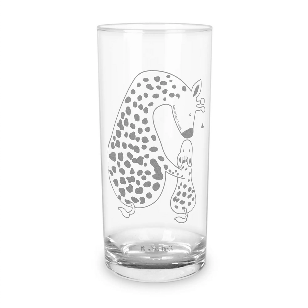 Wasserglas Giraffe mit Kind Wasserglas, Glas, Trinkglas, Wasserglas mit Gravur, Glas mit Gravur, Trinkglas mit Gravur, Afrika, Wildtiere, Giraffe, Kind, Mutter, Mama, Tochter, Sohn, Lieblingsmensch