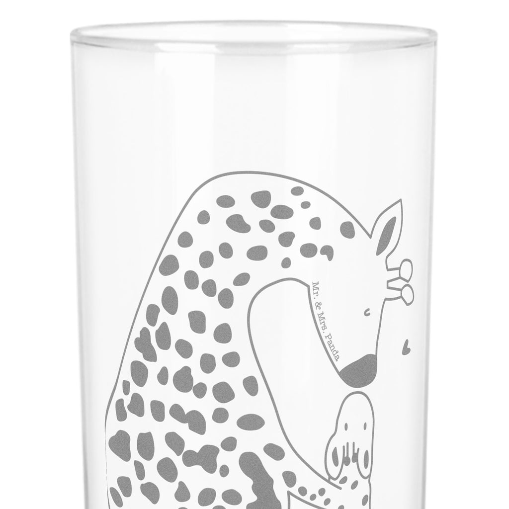 Wasserglas Giraffe mit Kind Wasserglas, Glas, Trinkglas, Wasserglas mit Gravur, Glas mit Gravur, Trinkglas mit Gravur, Afrika, Wildtiere, Giraffe, Kind, Mutter, Mama, Tochter, Sohn, Lieblingsmensch