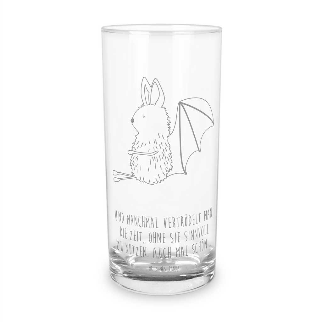 Wasserglas Fledermaus sitzend Wasserglas, Glas, Trinkglas, Wasserglas mit Gravur, Glas mit Gravur, Trinkglas mit Gravur, Tiermotive, Gute Laune, lustige Sprüche, Tiere, Fledermaus, Fledermäuse, Motivation, entspannen