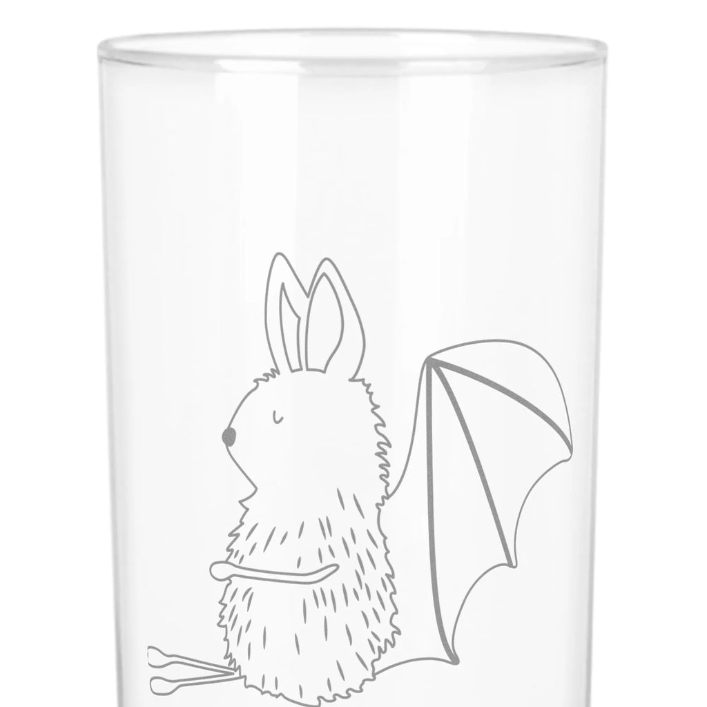 Wasserglas Fledermaus sitzend Wasserglas, Glas, Trinkglas, Wasserglas mit Gravur, Glas mit Gravur, Trinkglas mit Gravur, Tiermotive, Gute Laune, lustige Sprüche, Tiere, Fledermaus, Fledermäuse, Motivation, entspannen