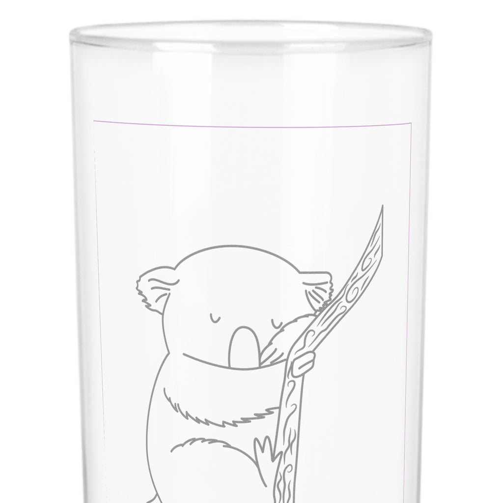 Wasserglas Koalabär Wasserglas, Glas, Trinkglas, Wasserglas mit Gravur, Glas mit Gravur, Trinkglas mit Gravur, Tiermotive, Gute Laune, lustige Sprüche, Tiere, Koala, träumen, Traum, schlafen, Schlafzimmer, Traumland, Bär, Koalabär