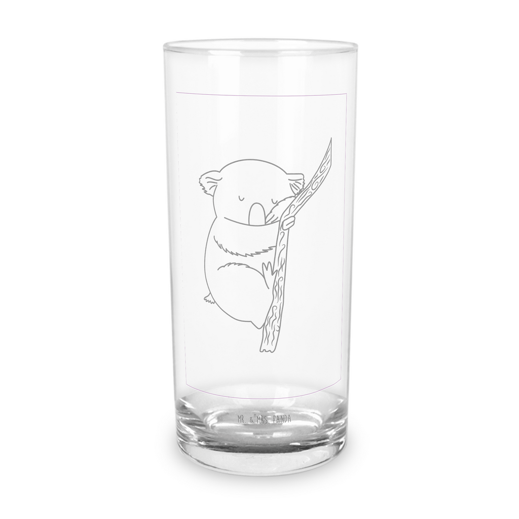 Wasserglas Koalabär Wasserglas, Glas, Trinkglas, Wasserglas mit Gravur, Glas mit Gravur, Trinkglas mit Gravur, Tiermotive, Gute Laune, lustige Sprüche, Tiere, Koala, träumen, Traum, schlafen, Schlafzimmer, Traumland, Bär, Koalabär